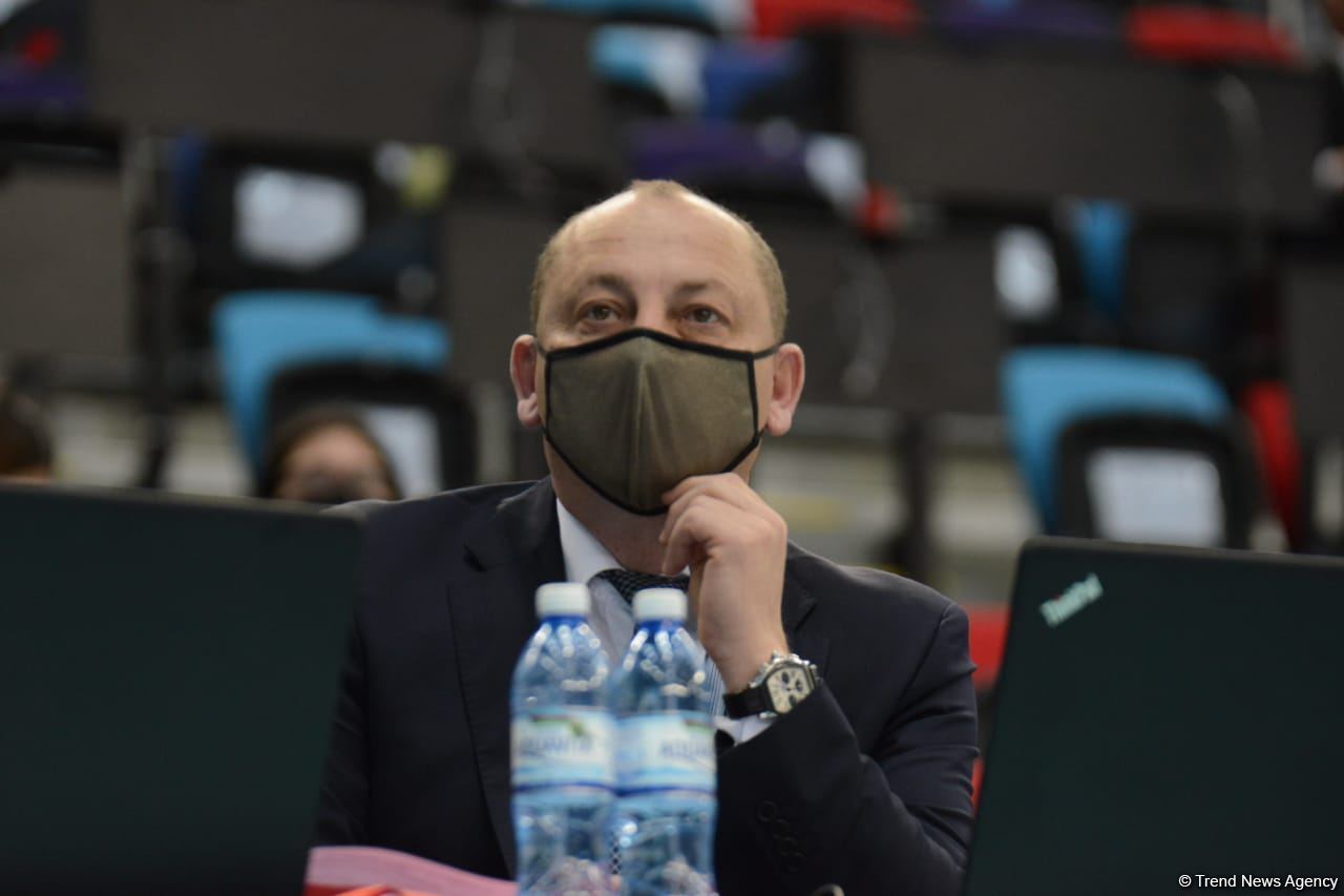 Final day of FIG Trampoline Gymnastics World Cup starts in Baku (PHOTO)