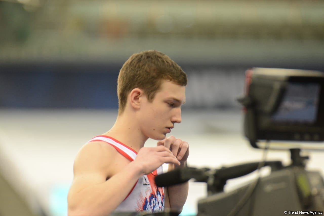 Final day of FIG Trampoline Gymnastics World Cup starts in Baku (PHOTO)