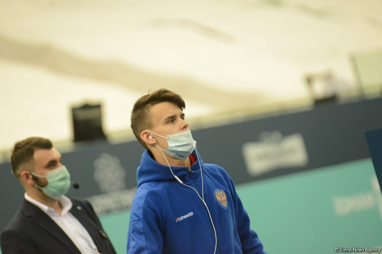 Final day of FIG Trampoline Gymnastics World Cup starts in Baku (PHOTO)