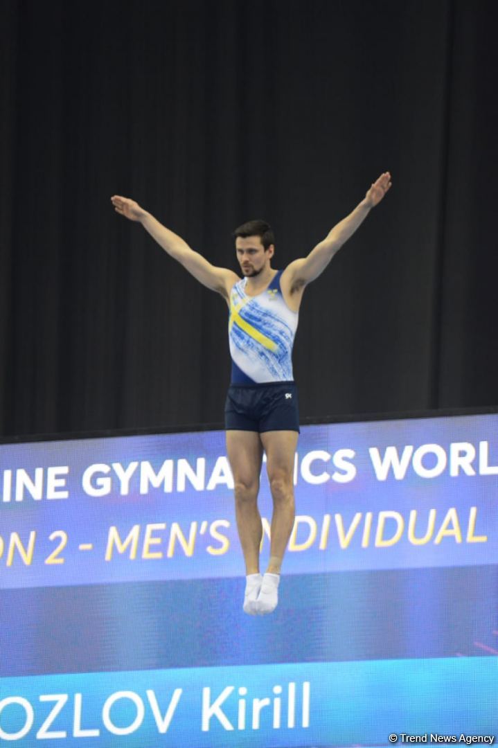 Final day of FIG Trampoline Gymnastics World Cup starts in Baku (PHOTO)