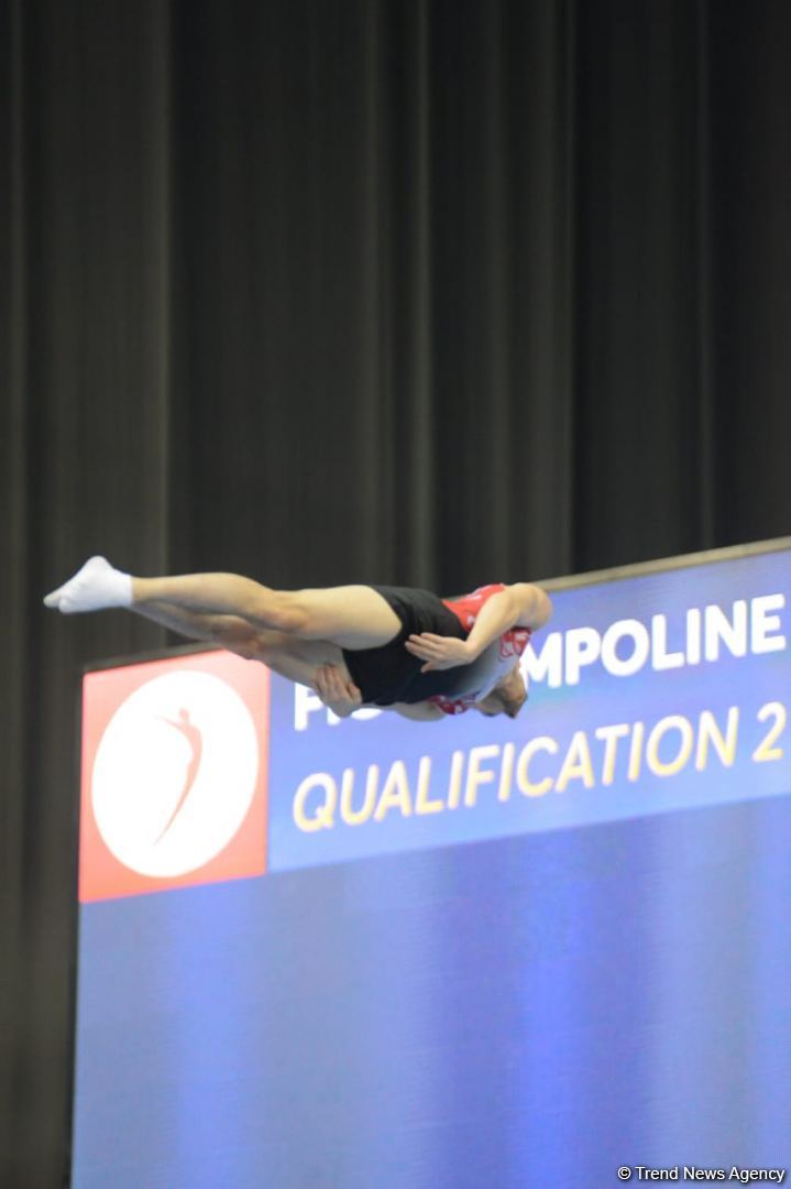 Final day of FIG Trampoline Gymnastics World Cup starts in Baku (PHOTO)
