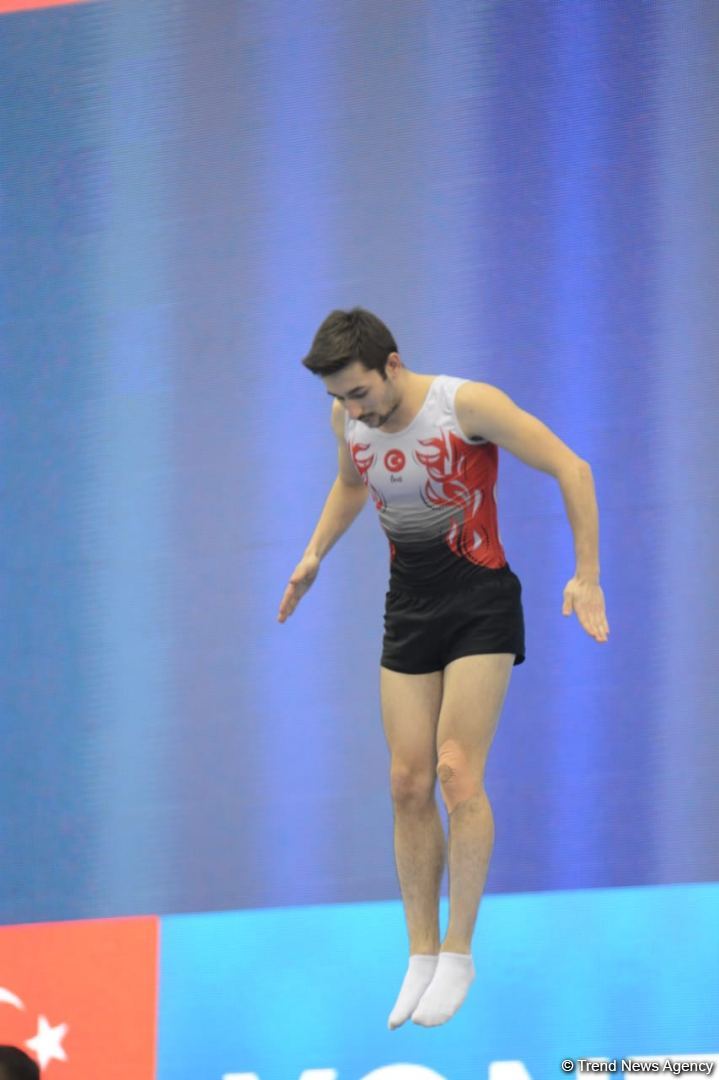 Final day of FIG Trampoline Gymnastics World Cup starts in Baku (PHOTO)