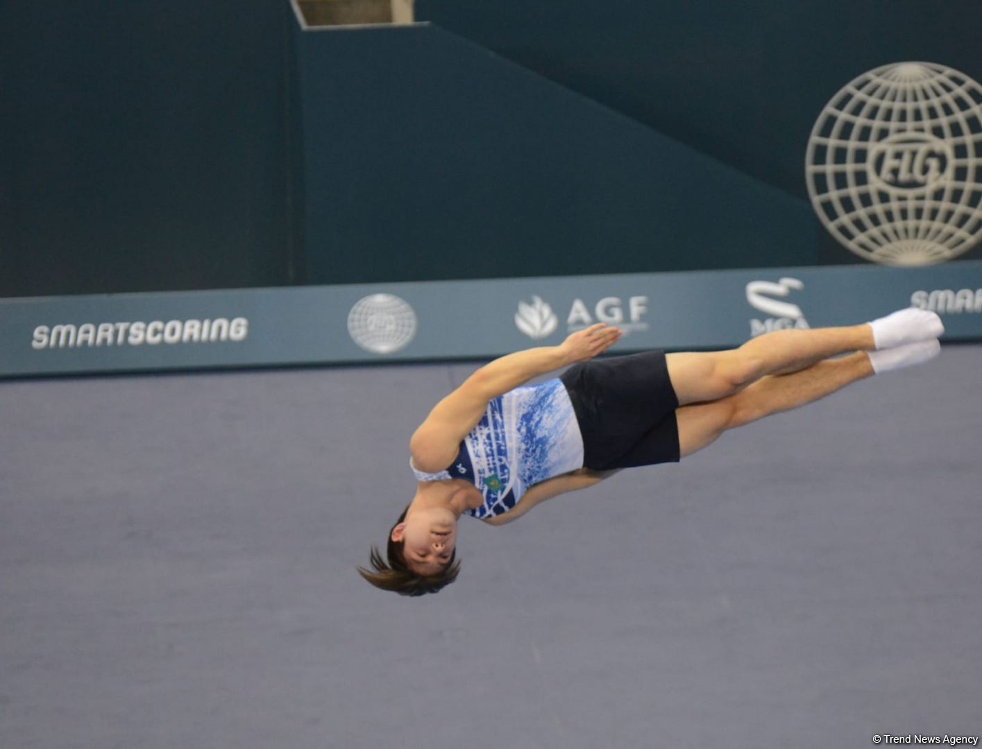 Final day of FIG Trampoline Gymnastics World Cup starts in Baku (PHOTO)