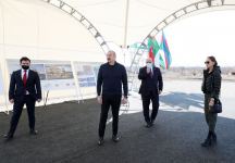 Azerbaijani President Ilham Aliyev, First Lady Mehriban Aliyeva visit Aghdam district (PHOTO/VIDEO)