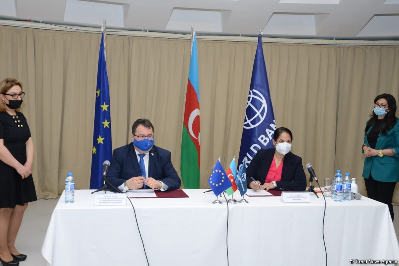 European Union, World Bank sign grant agreement in Azerbaijan (PHOTO)