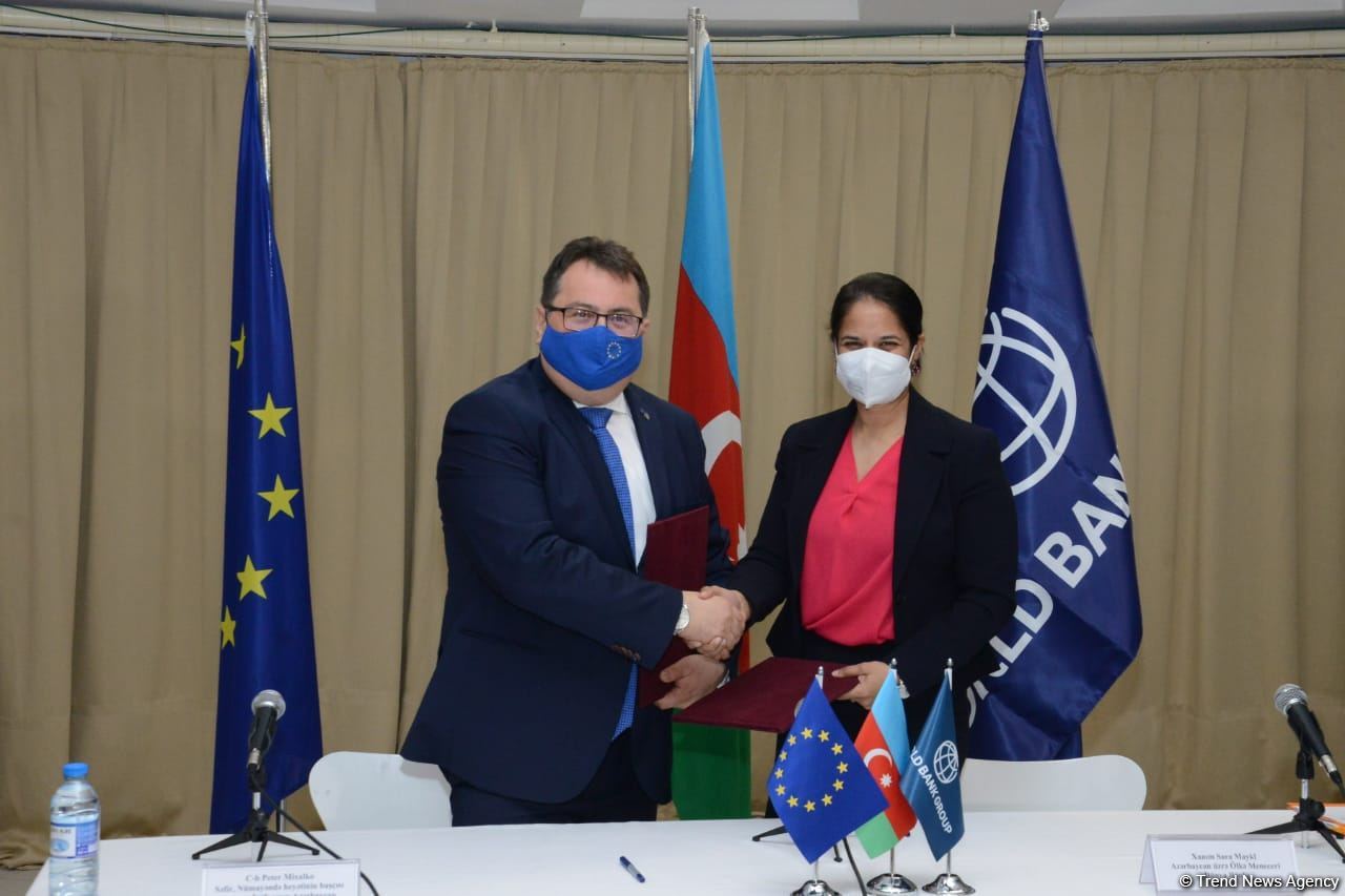 European Union, World Bank sign grant agreement in Azerbaijan (PHOTO)