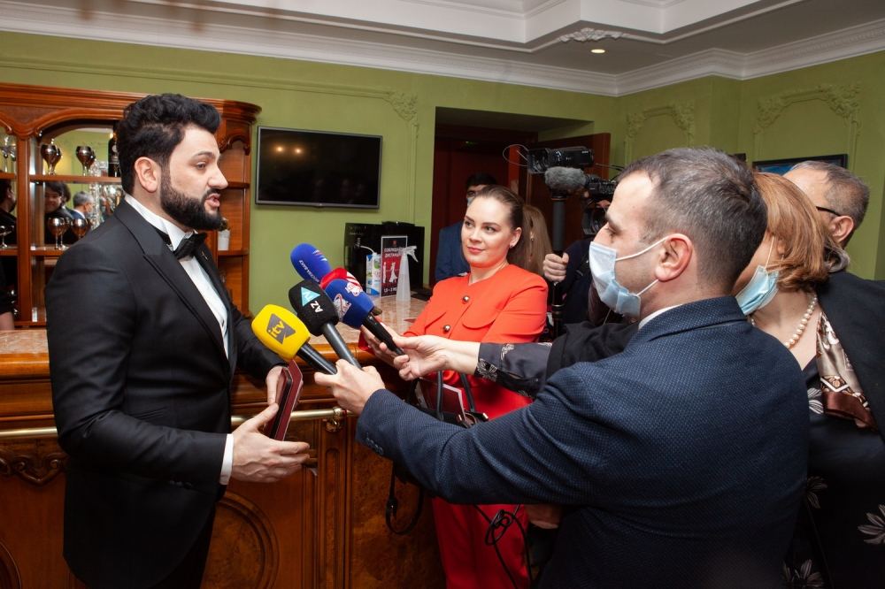 Heydar Aliyev Foundation VP Leyla Aliyeva attends "Music stars of Azerbaijan on Moscow stage"  gala concert (PHOTO)