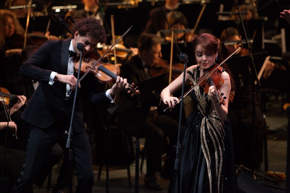 Heydar Aliyev Foundation VP Leyla Aliyeva attends "Music stars of Azerbaijan on Moscow stage"  gala concert (PHOTO)