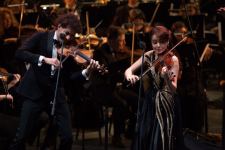 Heydar Aliyev Foundation VP Leyla Aliyeva attends "Music stars of Azerbaijan on Moscow stage"  gala concert (PHOTO)