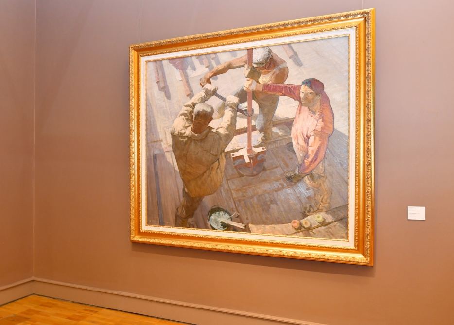 VP of Heydar Aliyev Foundation Leyla Aliyeva views “Works from collection of Tretyakov Gallery” exhibition in Moscow (PHOTO)