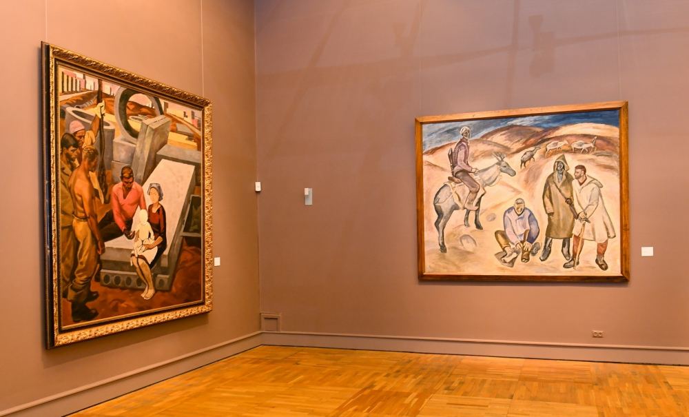 VP of Heydar Aliyev Foundation Leyla Aliyeva views “Works from collection of Tretyakov Gallery” exhibition in Moscow (PHOTO)