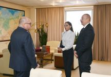 President Ilham Aliyev, First Lady Mehriban Aliyeva meet with leaders of Russia’s top mass media at TASS headquarters (PHOTO/VIDEO)