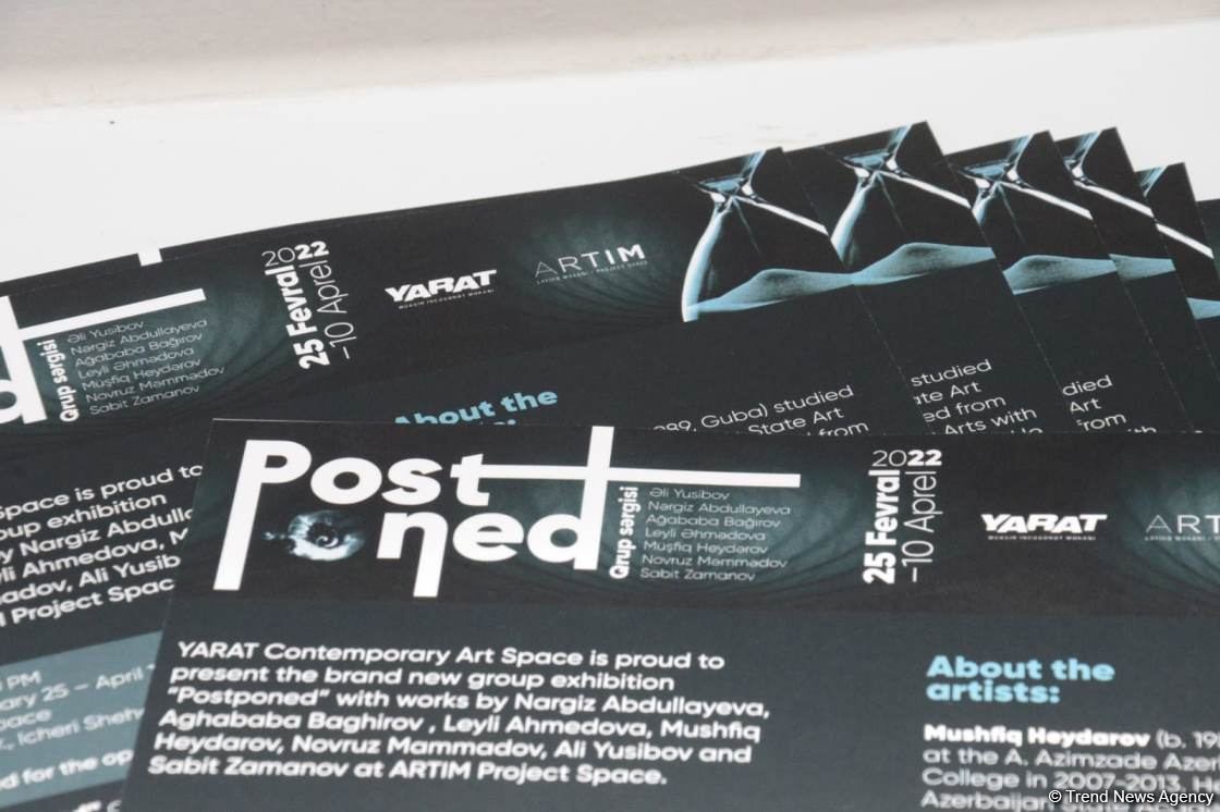 YARAT Contemporary Art Space presents "Postponed" group exhibition at ARTIM (PHOTO)