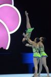 Women's group representing Azerbaijan performs at 12th FIG Acrobatic Gymnastics World Age Group Competitions in Baku (PHOTO)