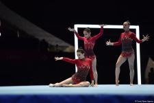 Azerbaijani women's group takes fourth intermediate place at
World Acrobatic Gymnastics Competition (PHOTO)