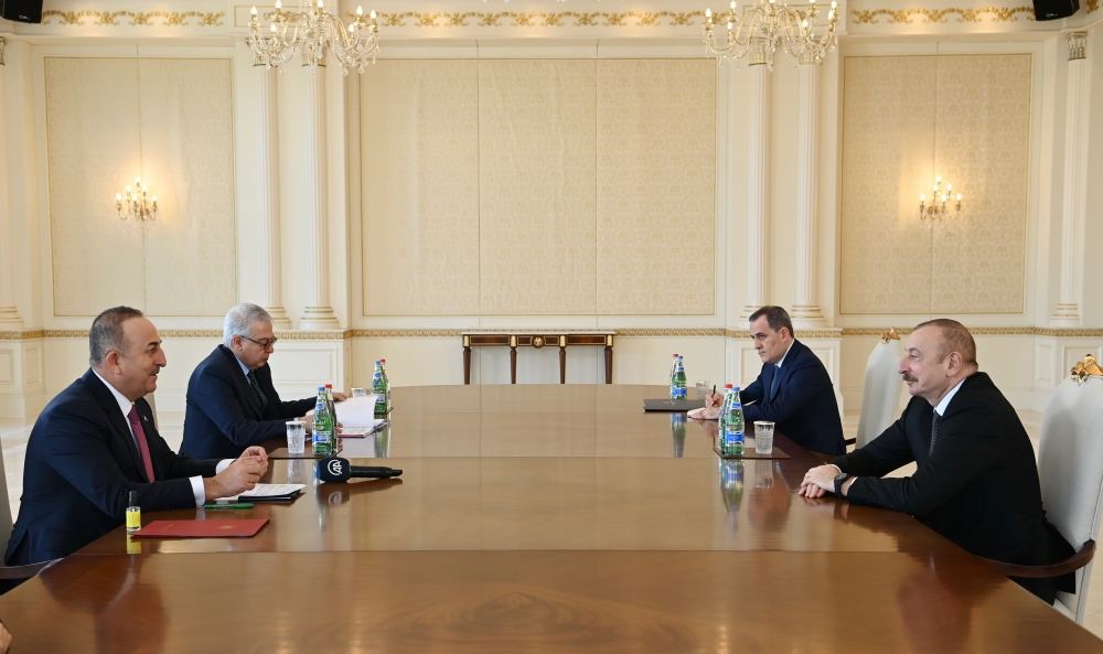 President Ilham Aliyev receives Foreign Minister of Turkiye (PHOTO/VIDEO)