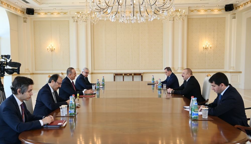 President Ilham Aliyev receives Foreign Minister of Turkiye (PHOTO/VIDEO)