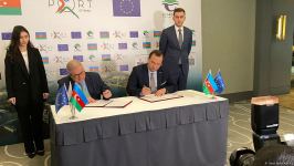 Azerbaijan's Baku Port and Spain's Barcelona Port sign agreement (PHOTO)