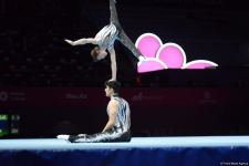 Azerbaijani athletes win bronze at 28th FIG Acrobatic Gymnastics World Championships (PHOTO)