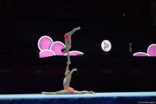 Finals in second day of Acrobatic Gymnastics World Championships in Baku kick offs (PHOTO)