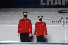 Award ceremony among women's and men's pairs takes place at 28th FIG Acrobatic Gymnastics World Championships in Baku (PHOTO)