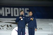 Award ceremony among women's and men's pairs takes place at 28th FIG Acrobatic Gymnastics World Championships in Baku (PHOTO)