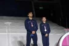Award ceremony among women's and men's pairs takes place at 28th FIG Acrobatic Gymnastics World Championships in Baku (PHOTO)