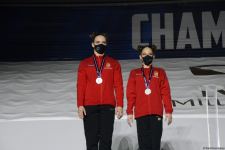 Award ceremony among women's and men's pairs takes place at 28th FIG Acrobatic Gymnastics World Championships in Baku (PHOTO)
