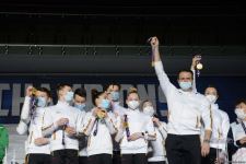 Baku hosts awards ceremony for 28th FIG Acrobatic Gymnastics World Championships (PHOTO)