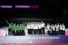 Baku hosts awards ceremony for 28th FIG Acrobatic Gymnastics World Championships (PHOTO)