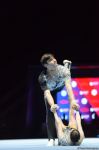 Azerbaijani gymnasts present tempo exercise at World Championships in Baku (PHOTO)