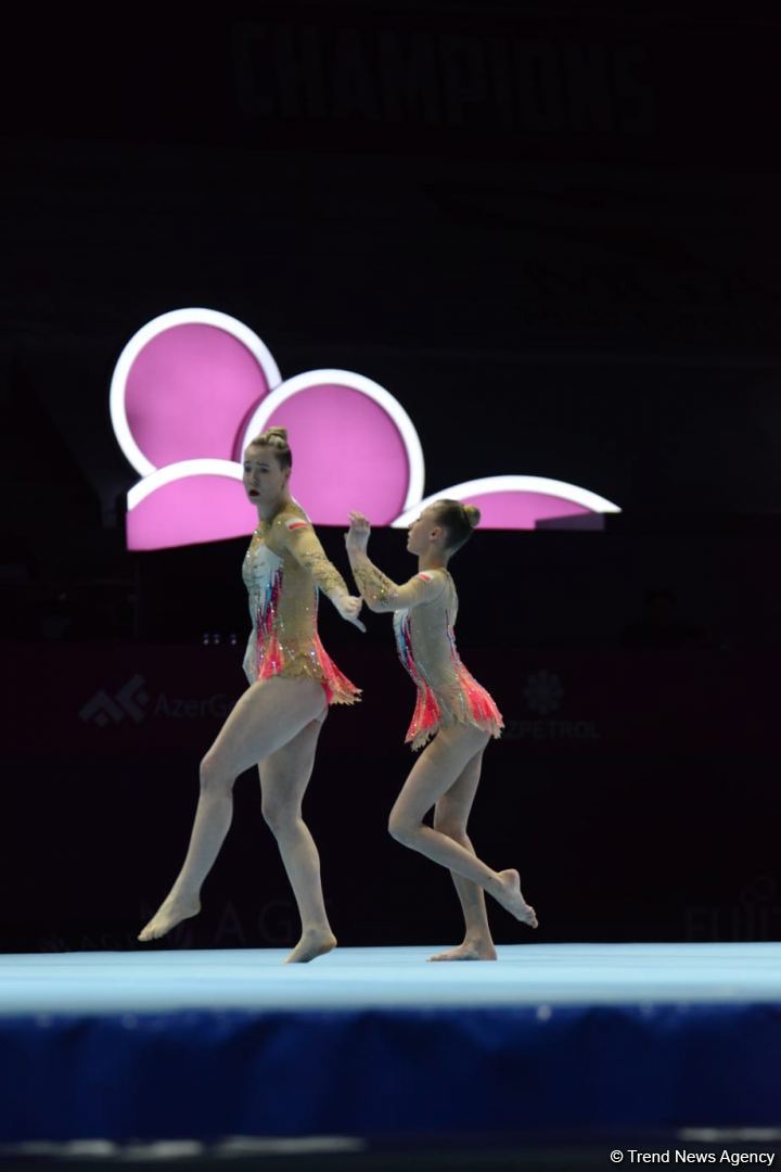 Finals in second day of Acrobatic Gymnastics World Championships in Baku kick offs (PHOTO)