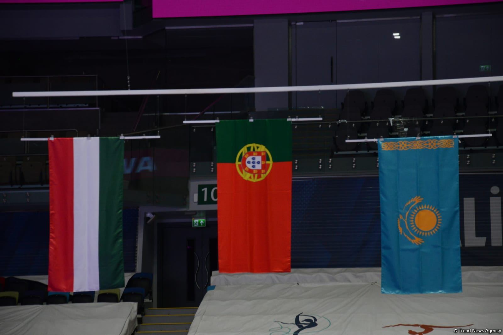 Award ceremony among women's and men's pairs takes place at 28th FIG Acrobatic Gymnastics World Championships in Baku (PHOTO)