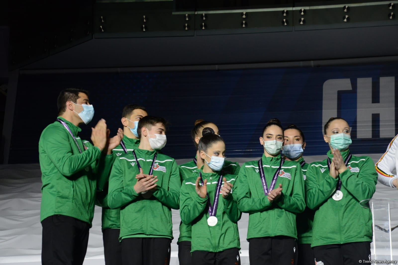 Baku hosts awards ceremony for 28th FIG Acrobatic Gymnastics World Championships (PHOTO)