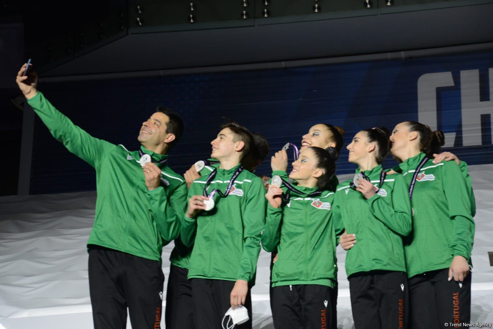 Baku hosts awards ceremony for 28th FIG Acrobatic Gymnastics World Championships (PHOTO)