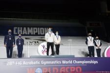 World Championship in Baku: awarding ceremony among mixed doubles, women's and men's groups took place (PHOTO)