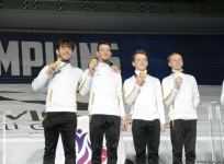 World Championship in Baku: awarding ceremony among mixed doubles, women's and men's groups took place (PHOTO)