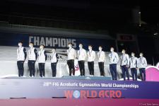 World Championship in Baku: awarding ceremony among mixed doubles, women's and men's groups took place (PHOTO)