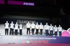 World Championship in Baku: awarding ceremony among mixed doubles, women's and men's groups took place (PHOTO)