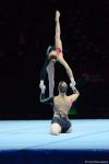 Third day of 28th FIG Acrobatic Gymnastics World Championships starts in Baku (PHOTO)