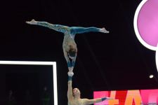 Third day of 28th FIG Acrobatic Gymnastics World Championships starts in Baku (PHOTO)