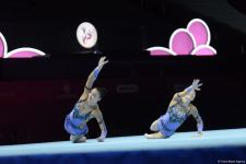 Third day of 28th FIG Acrobatic Gymnastics World Championships starts in Baku (PHOTO)