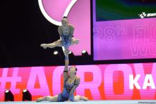 Third day of 28th FIG Acrobatic Gymnastics World Championships starts in Baku (PHOTO)