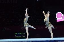 Third day of 28th FIG Acrobatic Gymnastics World Championships starts in Baku (PHOTO)