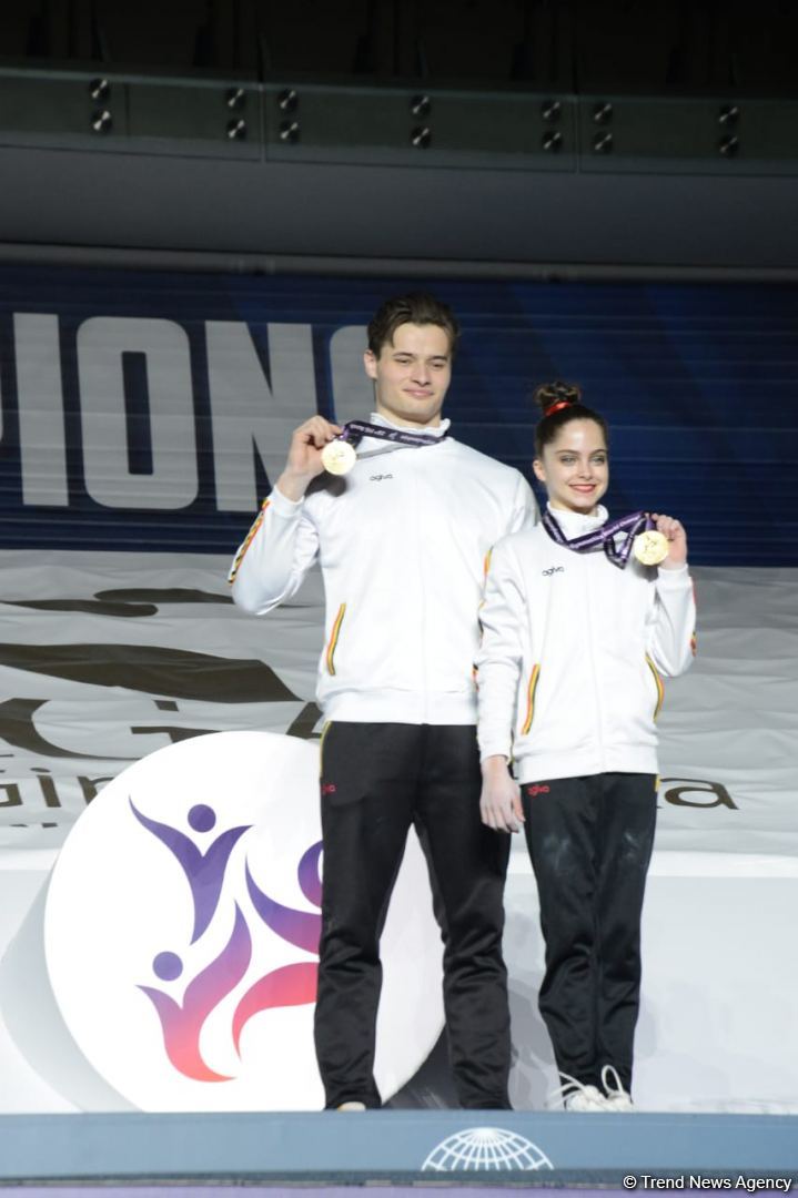 World Championship in Baku: awarding ceremony among mixed doubles, women's and men's groups took place (PHOTO)