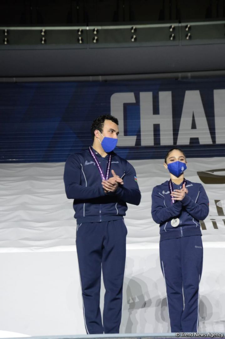 World Championship in Baku: awarding ceremony among mixed doubles, women's and men's groups took place (PHOTO)