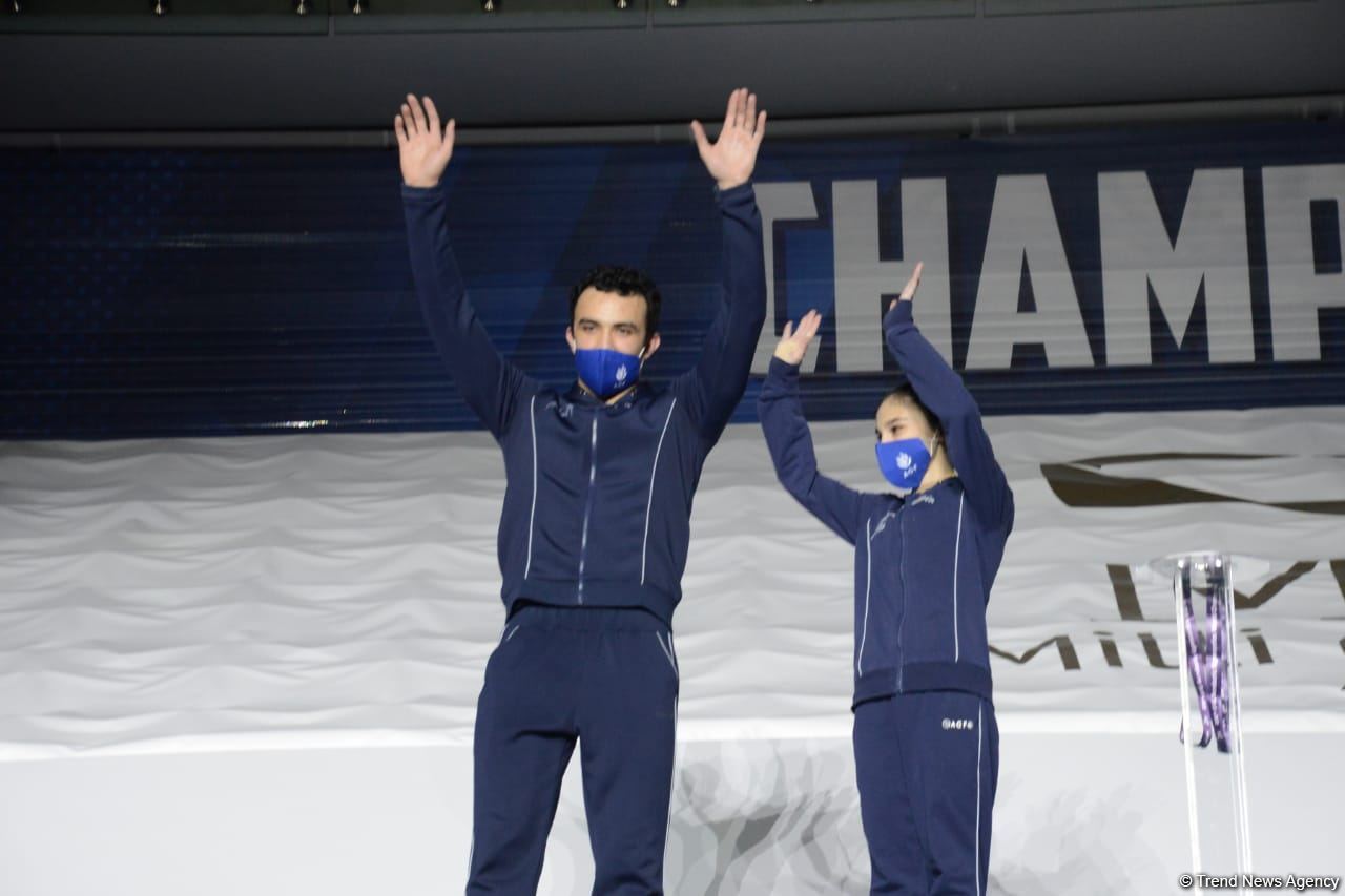 World Championship in Baku: awarding ceremony among mixed doubles, women's and men's groups took place (PHOTO)