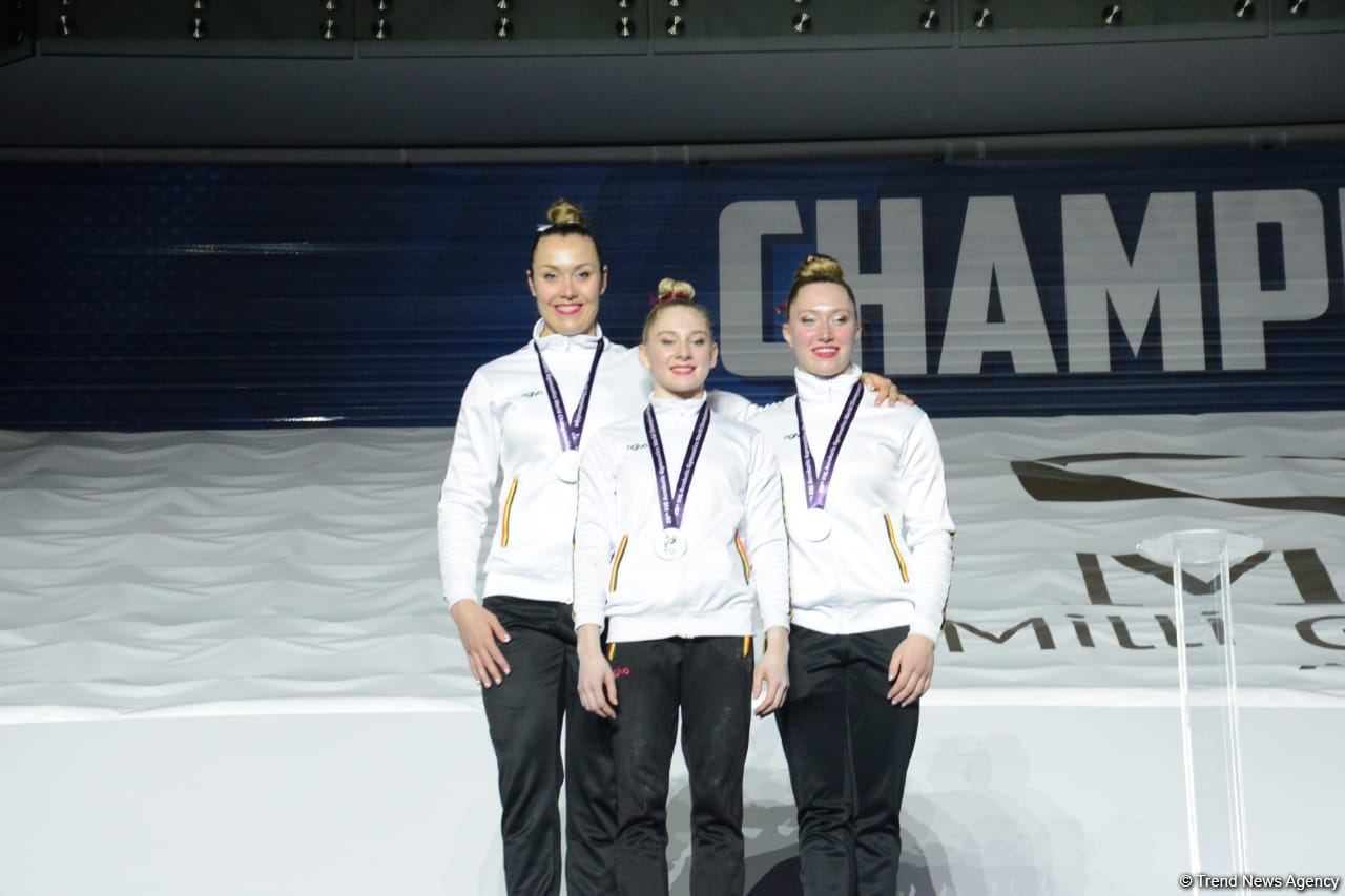World Championship in Baku: awarding ceremony among mixed doubles, women's and men's groups took place (PHOTO)