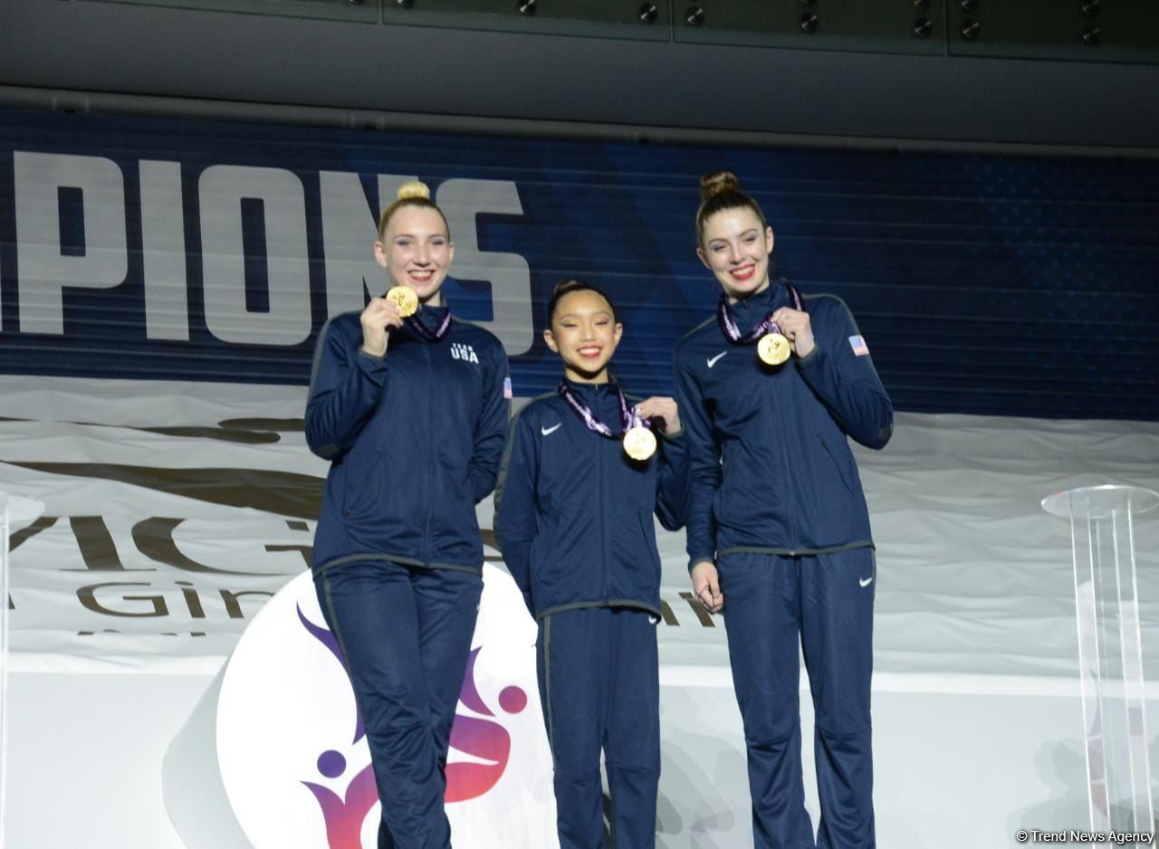 World Championship in Baku: awarding ceremony among mixed doubles, women's and men's groups took place (PHOTO)