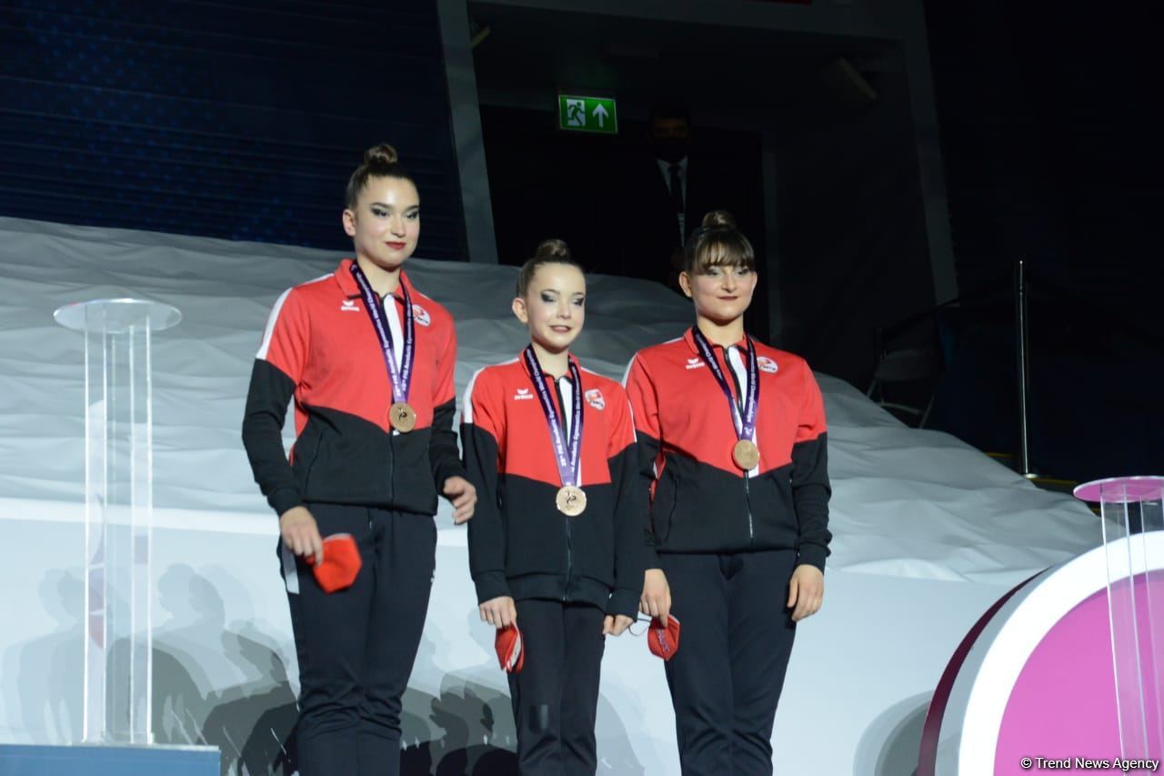 World Championship in Baku: awarding ceremony among mixed doubles, women's and men's groups took place (PHOTO)